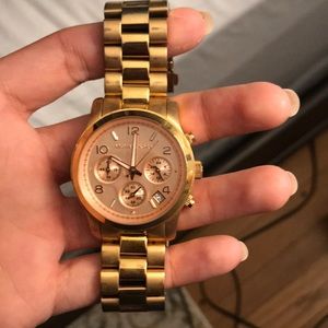 Michael Kors rose gold watch! Perfect condition